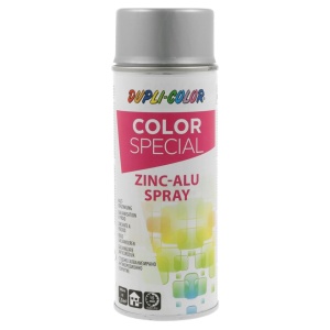 Spray zinc-aluminiu DUPLI-COLOR 400ml – protectie anticoroziva si finisaj metalic