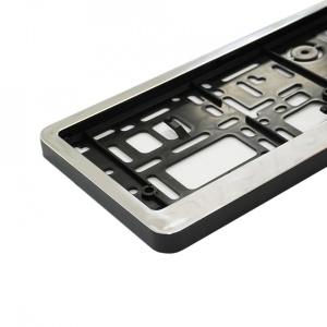 SUPORT NUMAR INMATRICULARE MEGA DRIVE CROMAT SET 2 BUC - Img 3