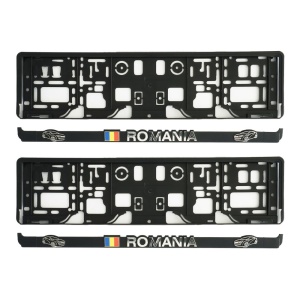 SUPORT NUMAR INMATRICULARE MEGA DRIVE ROMANIA SET 2 BUC - Img 1