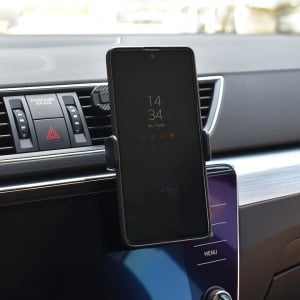 SUPORT TELEFON AUTO EXTENSIBIL 55-83MM CU PRINDERE IN GRILA DE VENTILATIE - Img 2