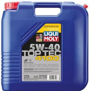 Ulei motor Liqui Moly Top Tec 4100 5W40 (3702) 20L
