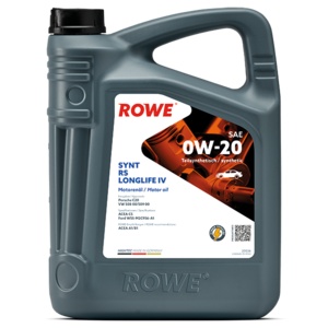 Ulei motor turisme Rowe HighTec Synt RS LL IV 0W20 5L