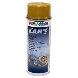 Vopsea spray pentru jante DUPLI-COLOR Car's, acrilica, auriu, 400ml