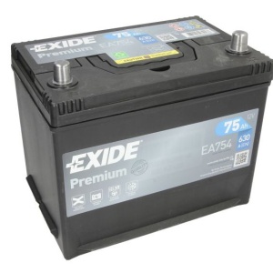 Acumulator auto EXIDE PREMIUM 75AH 630A 270X173X222 +DR