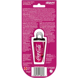 AIRPURE Odorizant pentru mașină, cană 3D, cireșe Coca Cola