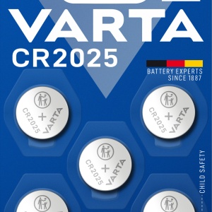 Baterie Varta CR2025 12V • Set 5 buc