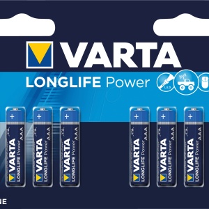 Baterie Varta LongLife Power AAA - LR03 1.5V (Alcalina) 8 buc