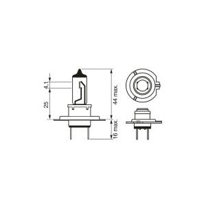 BEC 12V H7 55W PURE LIGHT BOSCH - Img 4