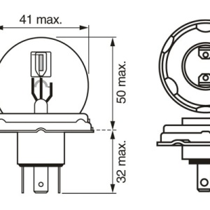 BEC 12V R2 45W / 40W PURE LIGHT BOSCH - Img 4