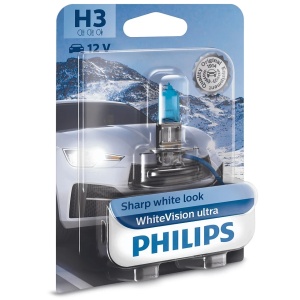 Bec Halogen H3 12V PK22s Philips White Vision Ultra
