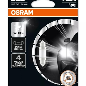 Bec Osram C5W LEDriving SL Alb Off-Road 36 mm SV8.5-8