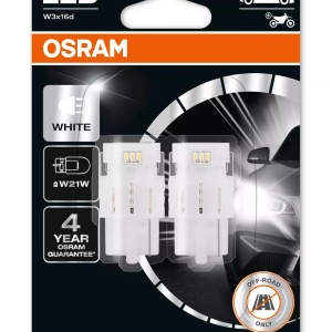 Bec Osram LEDriving SL W21W Alb | 12V - W3x16d - Set 2 buc (Off-Road)