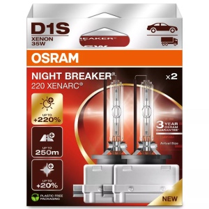 Bec Osram Xenarc Night Breaker 220 D1S 85V 35W Set 2 buc