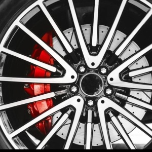 BRAKE CALIPER PAINT - Spray vopsea etriere rosu 400ml K2 - Img 2