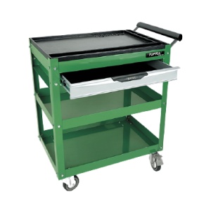 Carucior scule cu 1 sertar
