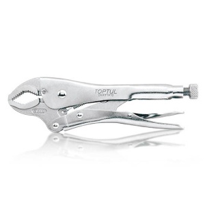 Cleste autoblocant 10 inch X-Jaw cu falci curbate CR-V, reglaj rapid TopTul DAAY1A10