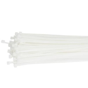 Colier plastic 4.8x350 albe 100buc
