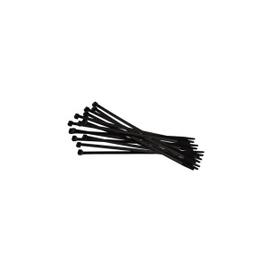 COLIERE NYLON NEGRE 2.4*80 MM SET 100 BUC