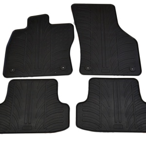 Covorase Cauciuc Audi A3 2012- dedicate modelul cu 3 usi , Gledring , 4 buc.