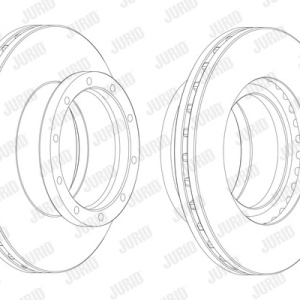 Disc frana spate stg/dr Jurid