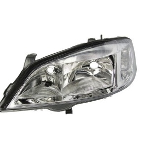 Far stanga cromat H7 HB3 Opel Astra G
