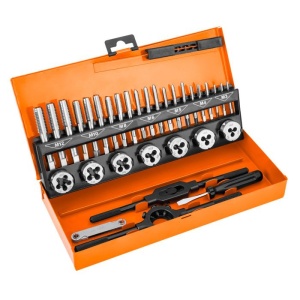 Filiere si tarozi M3-M12 set 32 buc HSS