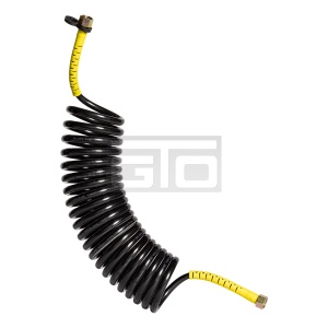 Furtun spirala Negru (M16x1,5 / M18 x 1,5 mm) 4 m