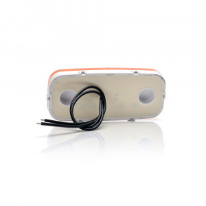 LAMPA GABARIT LED 1402 W199, 12V-24V, POZITIE PORTOCALIU WAS - Img 3