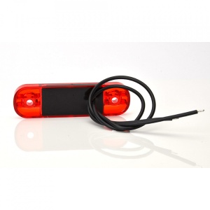 LAMPA GABARIT LED 712 W97.2, 12V-24V, POZITIE ROSU WAS - Img 2