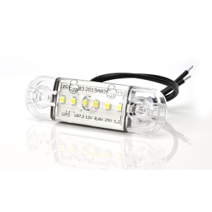 LAMPA GABARIT LED 713 W97.2, 12V-24V, POZITIE ALB WAS - Img 5
