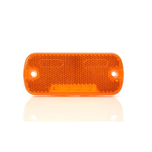 LAMPA GABARIT LED 904 W128, 12V-24V, POZITIE PORTOCALIU WAS - Img 5