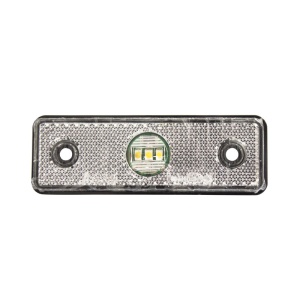 Lampa laterala alba cu Led 12/24V