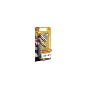 SET 2 BECURI 12V C5W FESTOON VISION BLISTER PHILIPS