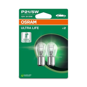 SET 2 BECURI 12V P21/5W ULTRA LIFE BLISTER OSRAM - Img 2