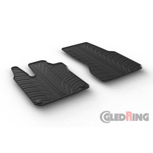 Set 2 Covorase Cauciuc dedicate SMART Fortwo 453 2014->