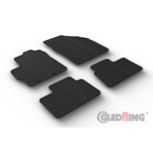 Set 4 Covorase Cauciuc TOYOTA AYGO X HB 03.2022 (5door)/rubber