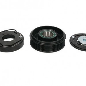 Set bobina, fulie si ambreiaj compresor A/C DENSO 6SAS14C 6PK 110MM - AUDI A1, A3, A4, A5, A6, Q2, Q3, Q5 - Img 3