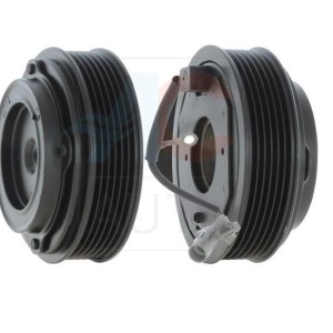 Set bobina, fulie si ambreiaj compresor AC DENSO 6SBU14C 7SBU17A 6pk 110mm BMW