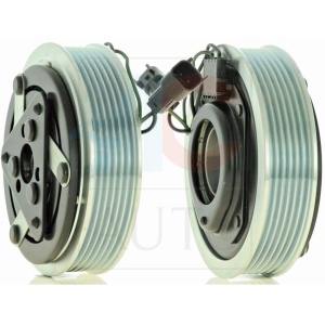 Set bobina, fulie si ambreiaj compresor AC SANDEN SD7C16 SD7V16 6PK 119mm Mazda 3 BK BL 1.6 Diesel 2004-2013