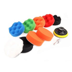 Set bureti de lustruit cu adaptor M14 Carmax 80mm