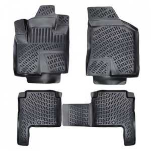 Set Covorase Auto Cauciuc UMBRELLA Dedicate HYUNDAI SANTA FE II 2006-2012