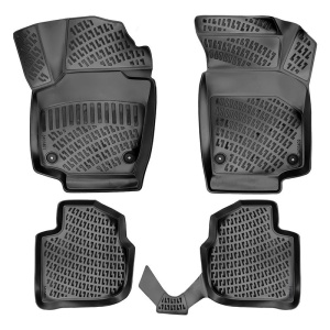 Set Covorase Auto Cauciuc UMBRELLA Dedicate SKODA RAPID 2012-2022 - Img 2
