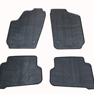 Set Covorase auto din Cauciuc Vw Polo (6R) 06.2009-09.2017, Negru, Gledring, 4 buc. (GL0065)