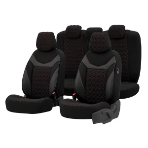 SET HUSE SCAUN SAPPHIRE ROSU - Img 1