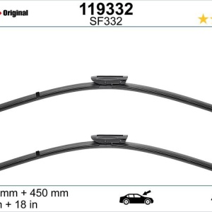 Set lamela stergator SWF Wiper FB OE LHD 600/450 mm