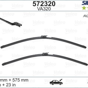 Set lamela stergator Valeo Silencio AquaBlade 630/575 mm