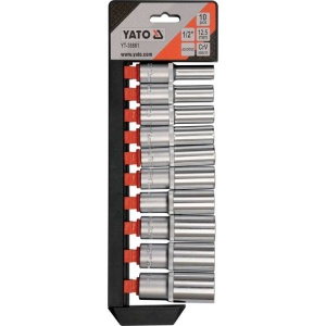 SET TUBULARE LUNGI 10 PIESE, 1/2", CR-V