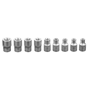 Set tubulare Torx1.2'' CrV 9 bucati