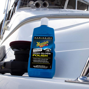 Solutie polish luciu puternic ambarcatiuni si rulote Marine/RV High Gloss Polish MEGUIARS 473ml M4516 - Img 2