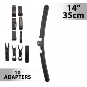 Stergator profesional 14"/35cm Multiadaptor